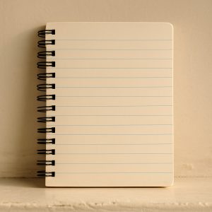 Cuaderno espiral B6 de rayas